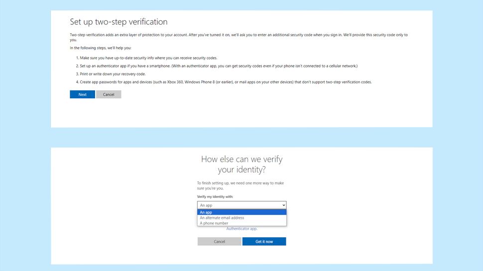  configure your Microsoft account 