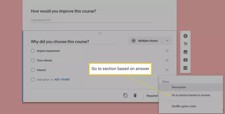how to make a google form
