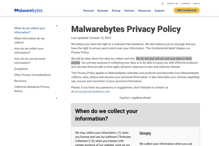 Malwarebytes for Windows review